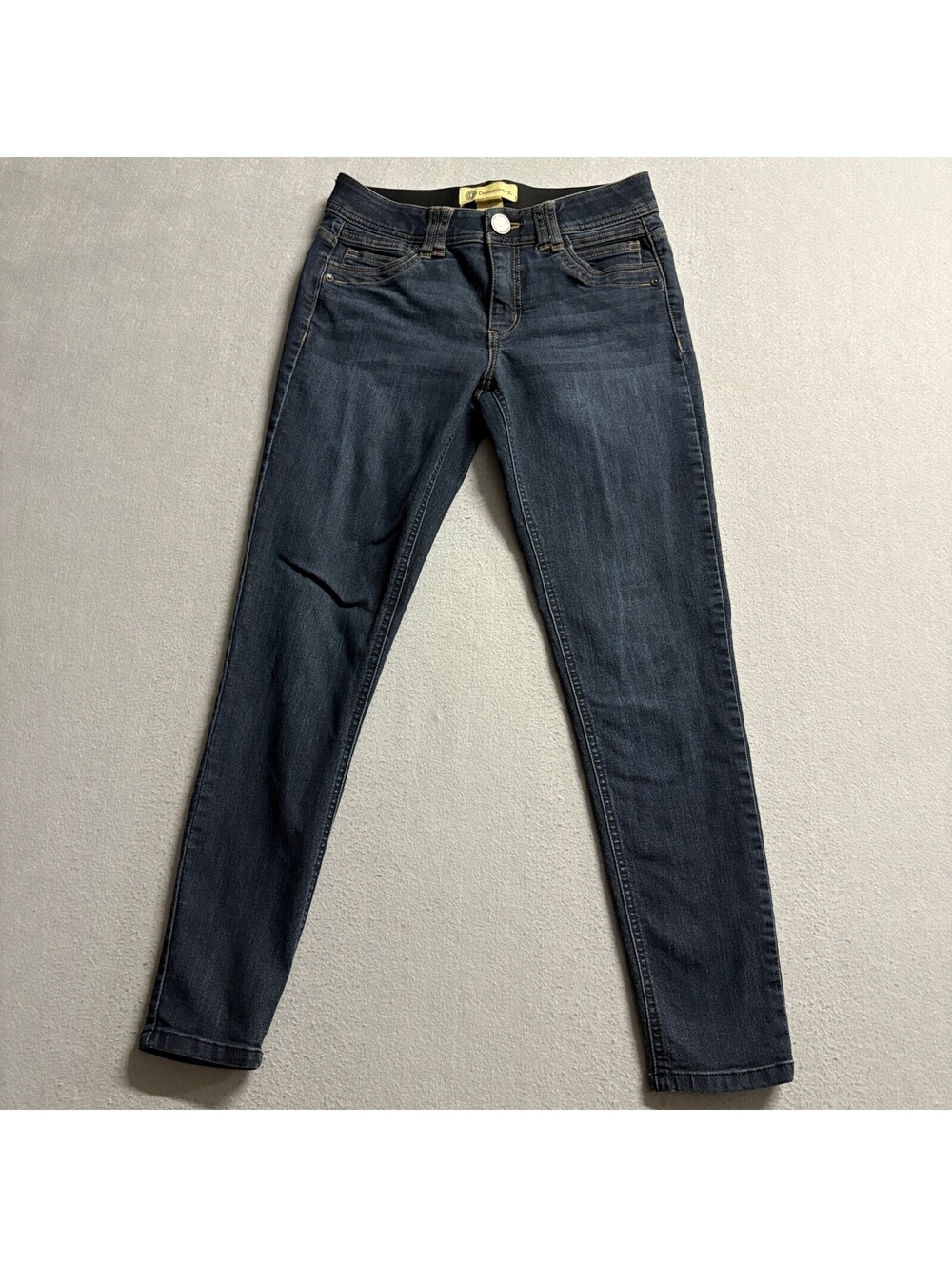 Democracy Ab Technology Skinny Jeans Womens Size 2 Dark Wash Denim Stretch